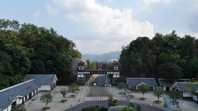 航拍湖北陆水湖4A景区