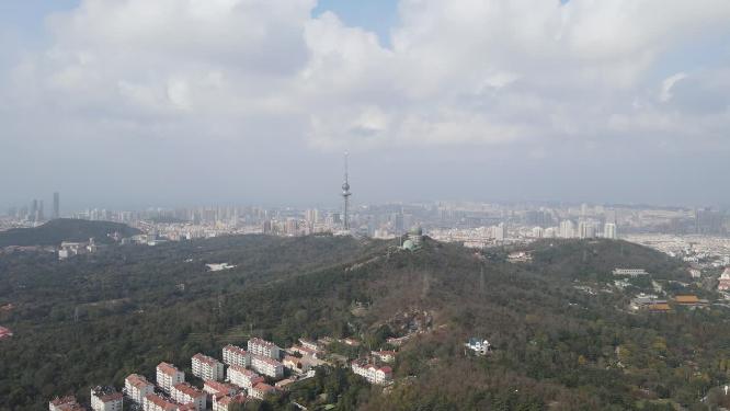 山东青岛中山公园航拍