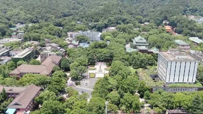 航拍湖南大学
