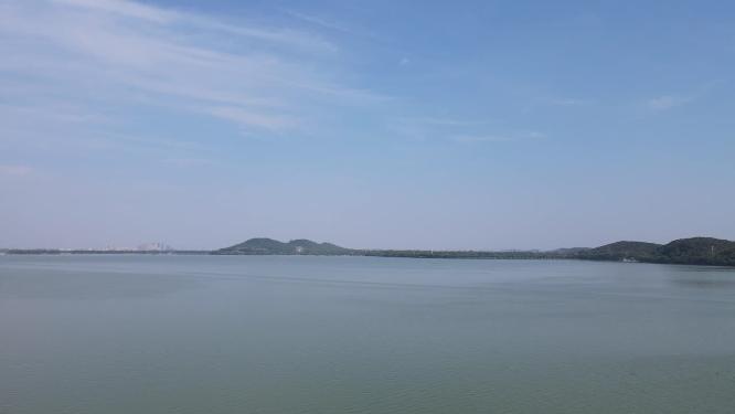 湖北武汉东湖5A景区航拍