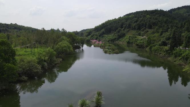 祖国壮丽山河青山绿水航拍